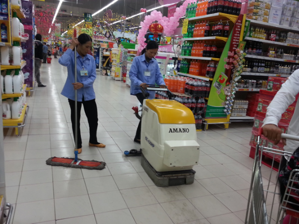 Vệ sinh siêu thị tại Vinh Nghệ An | Vệ sinh công nghiệp